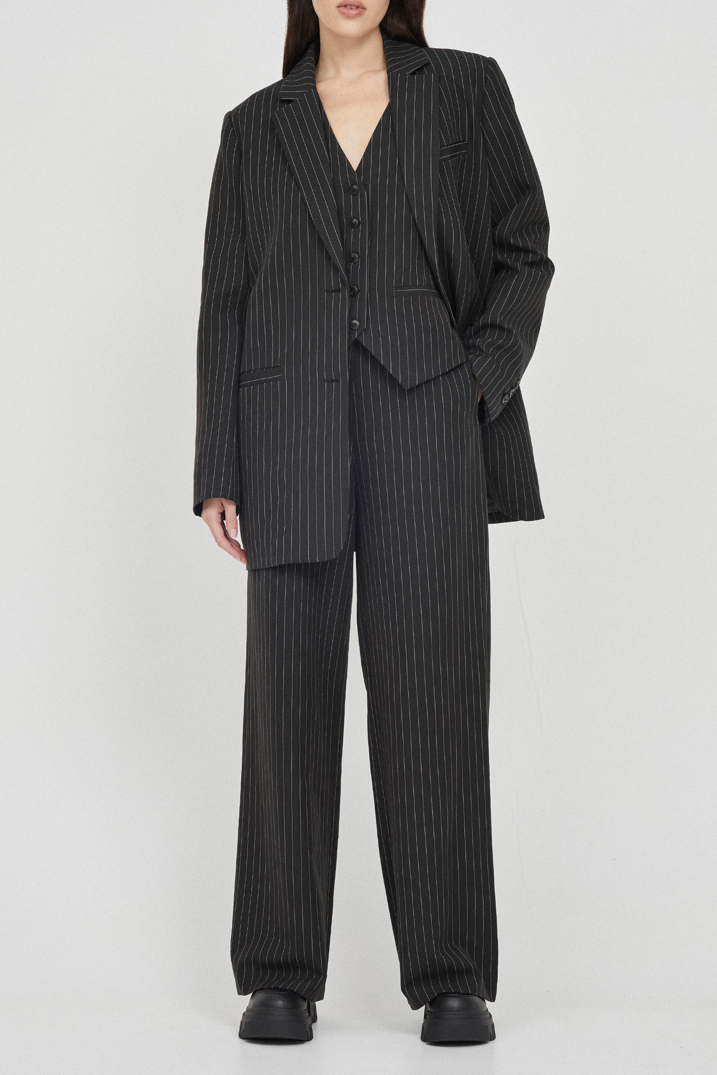 The Pinstripe Blazer