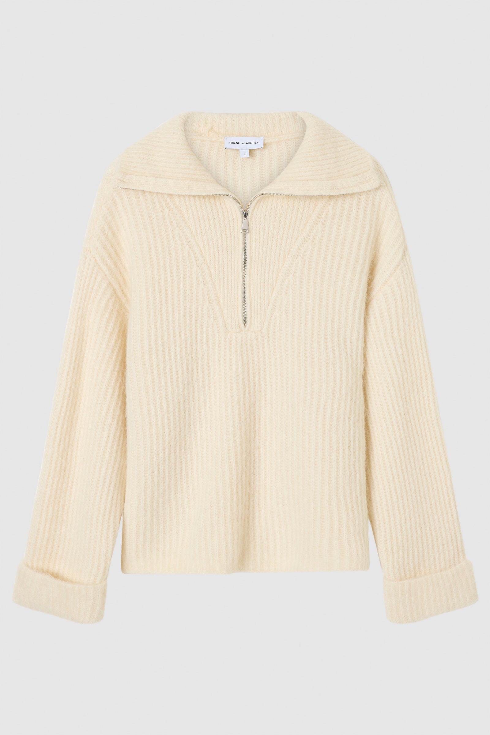 The Alpaca-Wool Collar Pullover