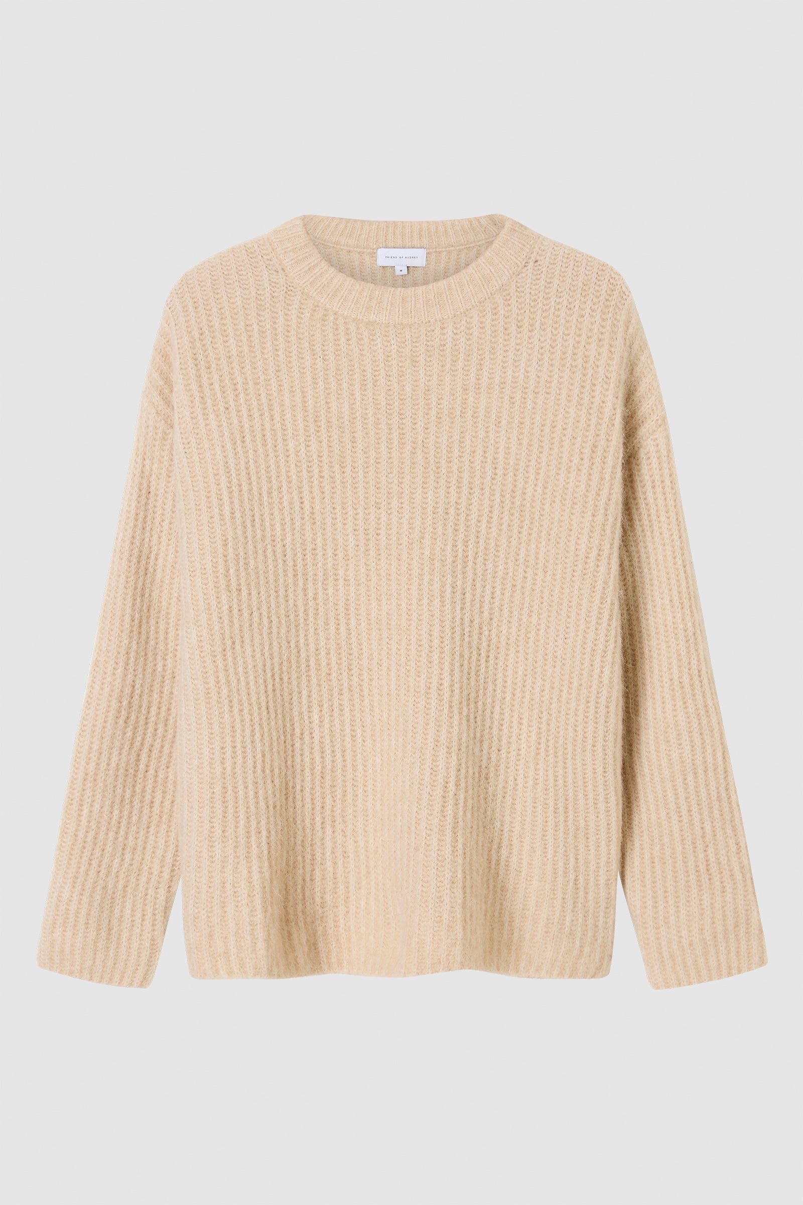 The Wool-Alpaca Crew Neck Knit