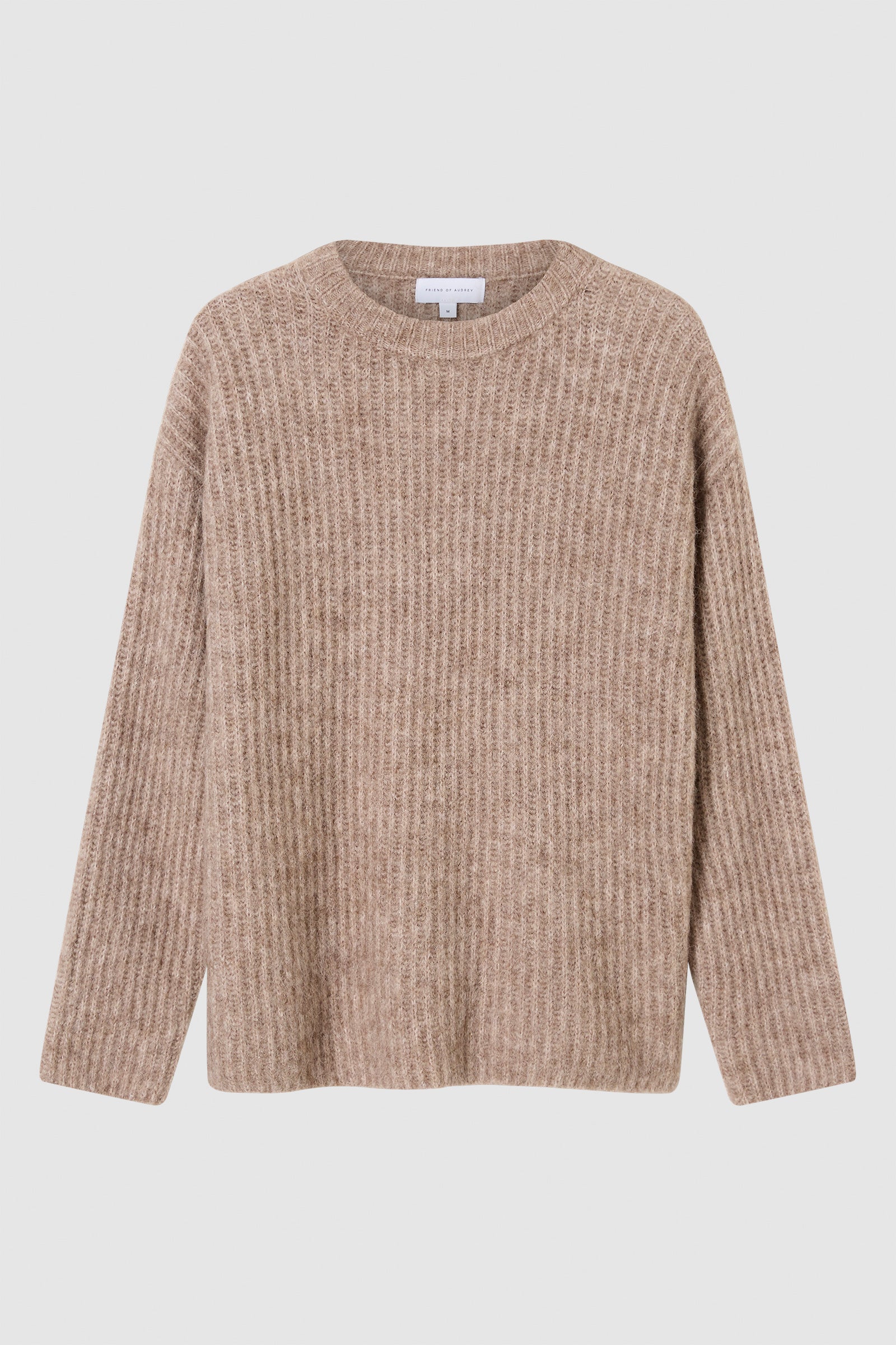 The Wool-Alpaca Crew Neck Knit