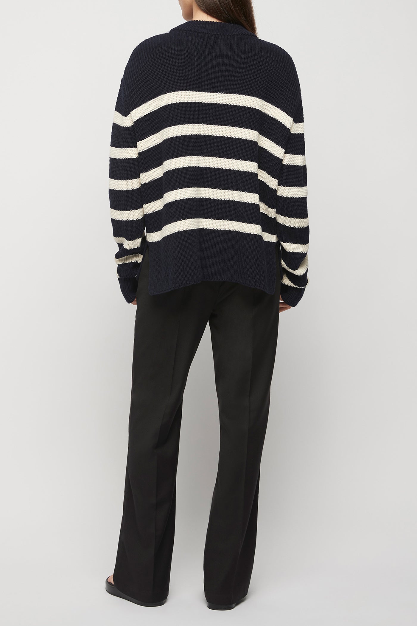 The Cotton Striped Knit