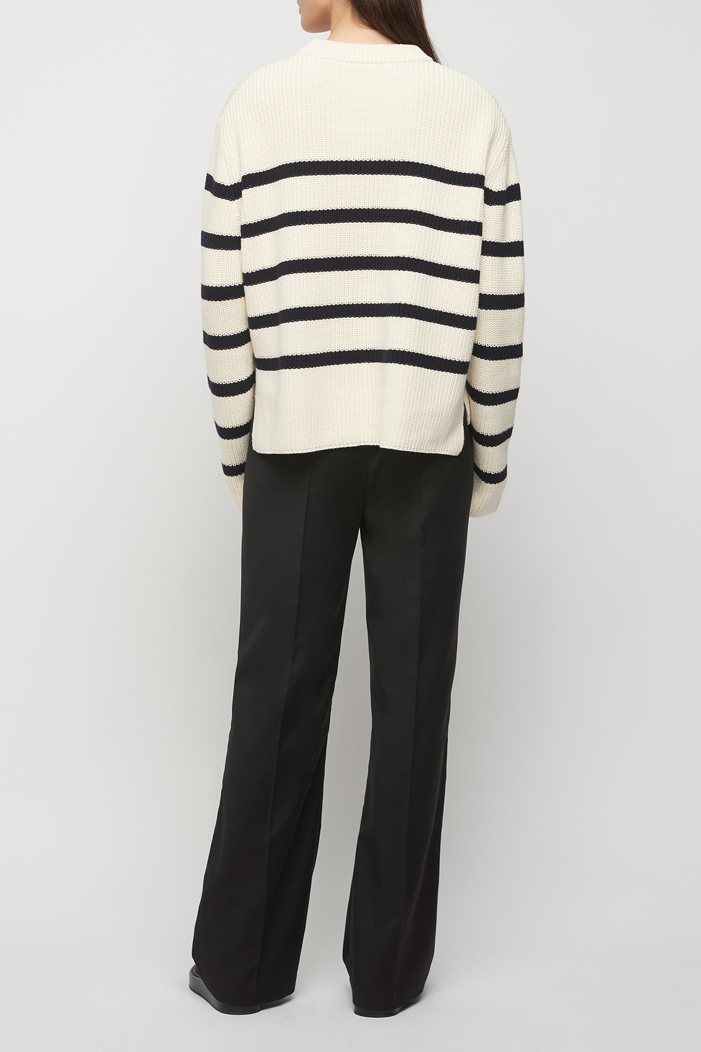 The Cotton Striped Knit