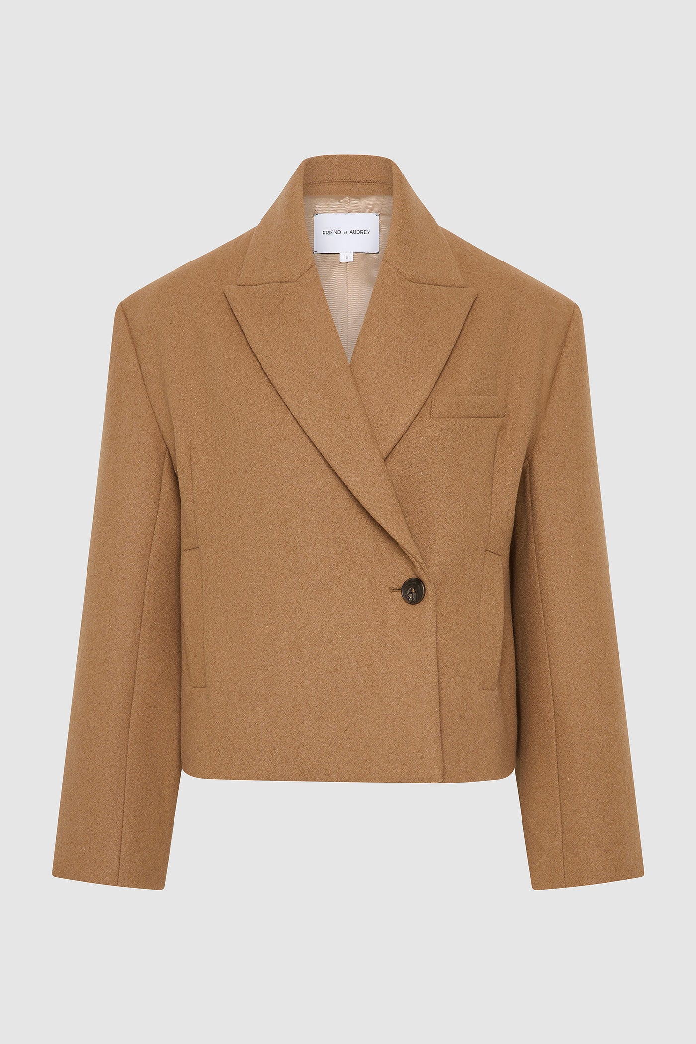 The Cropped Wool Coat