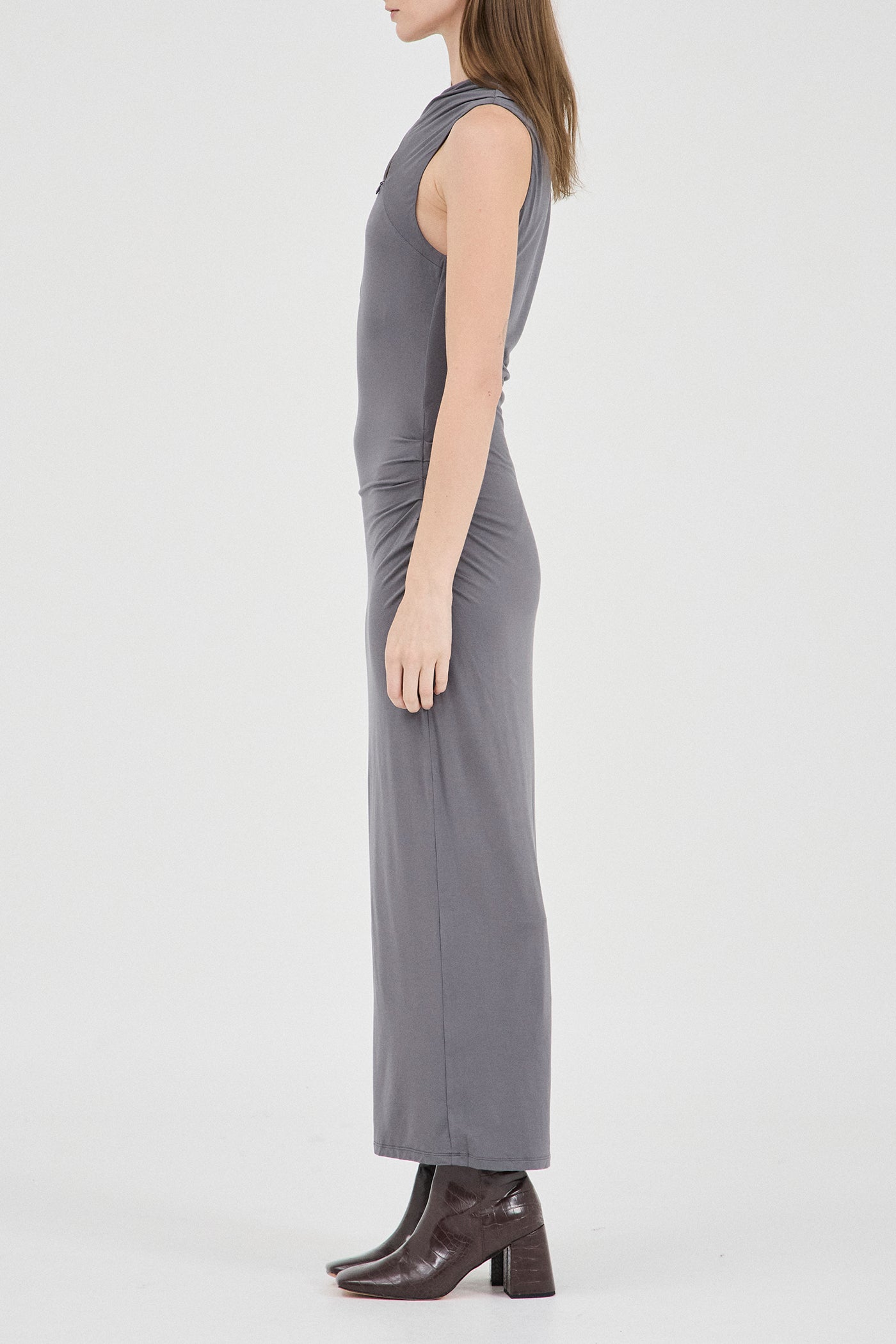 The Ruched Jersey Dress