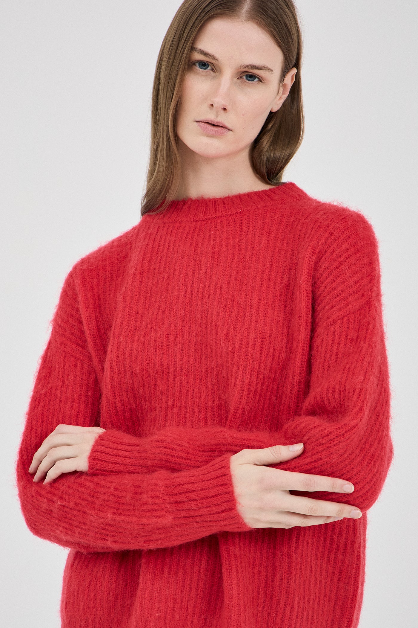 The Fluffy Mohair-Wool Jumper